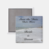 Sla de Date Beach Magnet op (Voorkant / Achterkant)