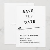 Sla de Date Flat Note-Kaart op Notitiekaartje (Voorkant / Achterkant)