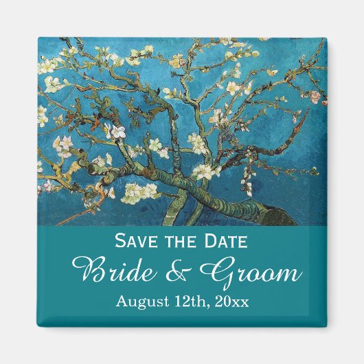 Sla de date op, beroemde fijne kunst magneet (Voorkant)