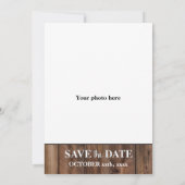 Sla de date op met een roemeense bruiloft. kaart (Achterkant)