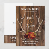 Sla de date op met een roemeense bruiloft. kaart (Voorkant / Achterkant)