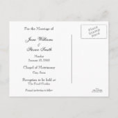 Sla de Date Pearl Briefkaart Extended versie op (Achterkant)