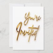 Sla de datum 3d tekst eenvoudig en minimalistisch kaart (Achterkant)