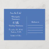 Sla de datum 65e verjaardag aankondiging op (Achterkant)