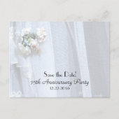 Sla de datum 75e Jubileum Party Aankondiging op Briefkaart (Voorkant)