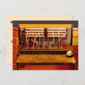 Sla de datum 75e verjaardag uitnodiging (Voorkant / Achterkant)