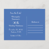 Sla de datum 90ste verjaardag uitnodiging (Achterkant)