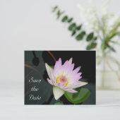 Sla de datum aankondiging briefkaart (Staand voorkant)