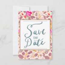 Sla de datum aankondiging "Growing Vine"