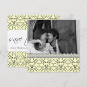 Sla de datum aankondigingen op (Voorkant / Achterkant)