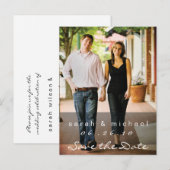 Sla de datum Briefkaart Foto 02 (Voorkant / Achterkant)