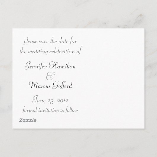 Sla de datum Briefkaart Foto 04 (Achterkant)