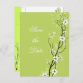 Sla de datum briefkaarten (Voorkant / Achterkant)