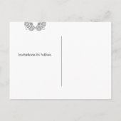 Sla de datum Briefkaarten foto (Achterkant)