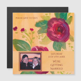 Sla de datum bruiloft aankondiging op