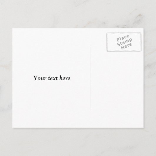 Sla de datum bruiloft briefkaart | Strandthema (Achterkant)