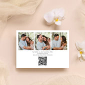 Sla de datum bruiloft foto kalligrafie script kaart