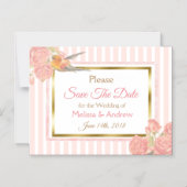 Sla de datum bruiloft magnetische Kaart Magnetische Uitnodiging (Voorkant)