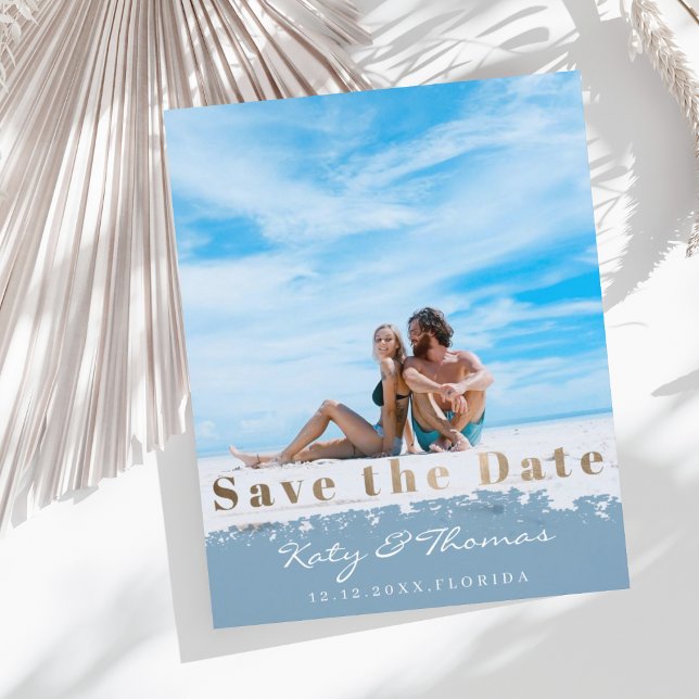 Sla de datum Budget Faux Gold Foto (Creator heeft geüpload)