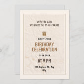 Sla de datum cadeau verkruimeld 20e verjaardag fee kaart (Voorkant / Achterkant)