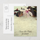 Sla de datum  Cherry Blossom Briefkaart (Voorkant / Achterkant)