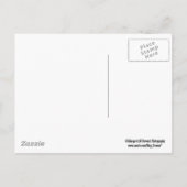 Sla de datum Classic Verloving Ring Briefkaart (Achterkant)