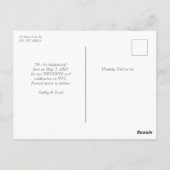 Sla de datum definitief op briefkaart (Achterkant)