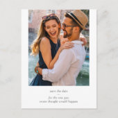 Sla de datum definitief op briefkaart (Voorkant)