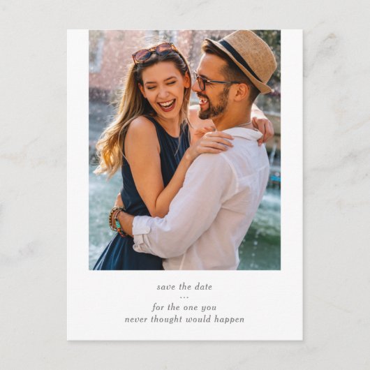 Sla de datum definitief op briefkaart (Voorkant)