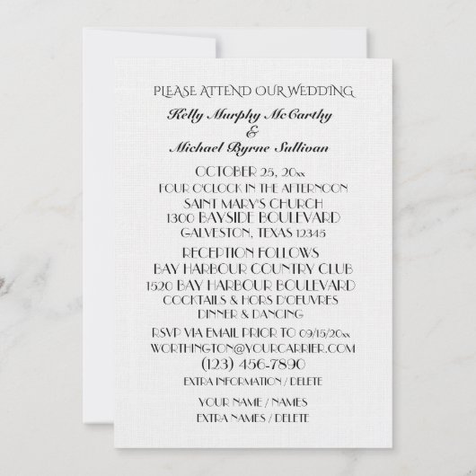 Sla de datum en uitnodiging op (Achterkant)