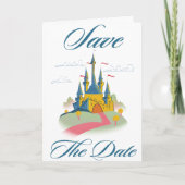Sla de datum Fairytail Castle Notitiekaartje (Voorkant)