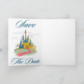 Sla de datum Fairytail Castle Notitiekaartje (Binnen)