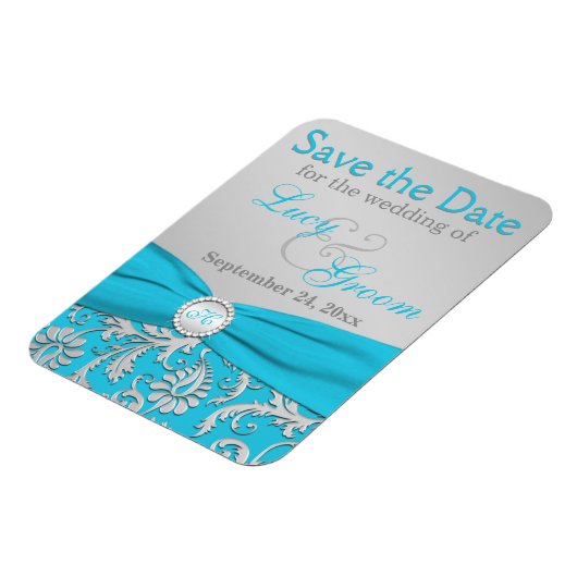 Sla de datum Flex Magnet op Magneet (Linkerzijde)