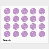 Sla de datum Flourish Envelope Sticker Seal op (Vel)