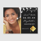 Sla de datum foto afstudeerfeest 2025 magneet (Voorkant)