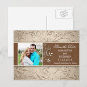 Sla de datum foto briefkaarten (Voorkant / Achterkant)