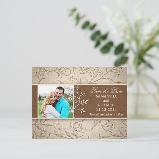 Sla de datum foto briefkaarten (Staand voorkant)