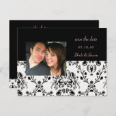 Sla de datum foto briefkaarten, aankondigingskaart (Voorkant / Achterkant)