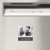 Sla de datum foto bruiloft magneet (Insitu (Vaatwasser))