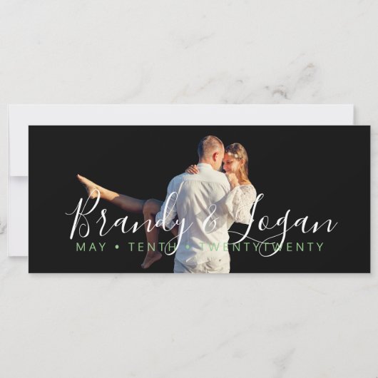 Sla de datum foto kaarten op (Achterkant)