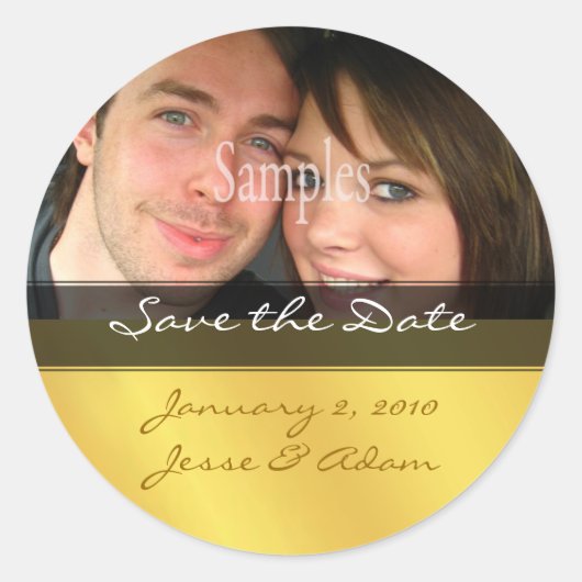 Sla de datum foto stickers op (Voorkant)