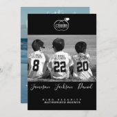 Sla de datum fotokaarten op save the date (Voorkant / Achterkant)