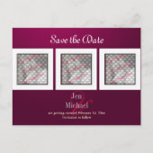 Sla de datum foto's briefkaarten, aankondigingskaart (Voorkant)