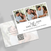 Sla de Datum Fotoscript Typografie Elegant Save The Date