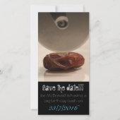 Sla de datum grappige kaart (Voorkant)