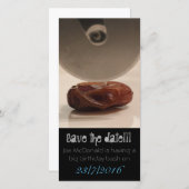 Sla de datum grappige kaart (Voorkant / Achterkant)