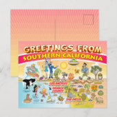 Sla de Datum Groeten van Social Briefkaart (Voorkant / Achterkant)