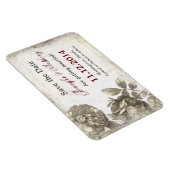 Sla de datum Grungy  aangepaste magneten op (Rechterzijde)