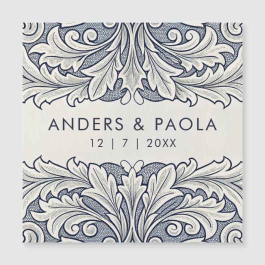 Sla de datum herinnering Elegant Italiaanse stijl (Voorkant)