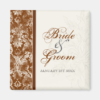 Sla de Datum, Huwelijksliefde Jubileum Custom Magneet